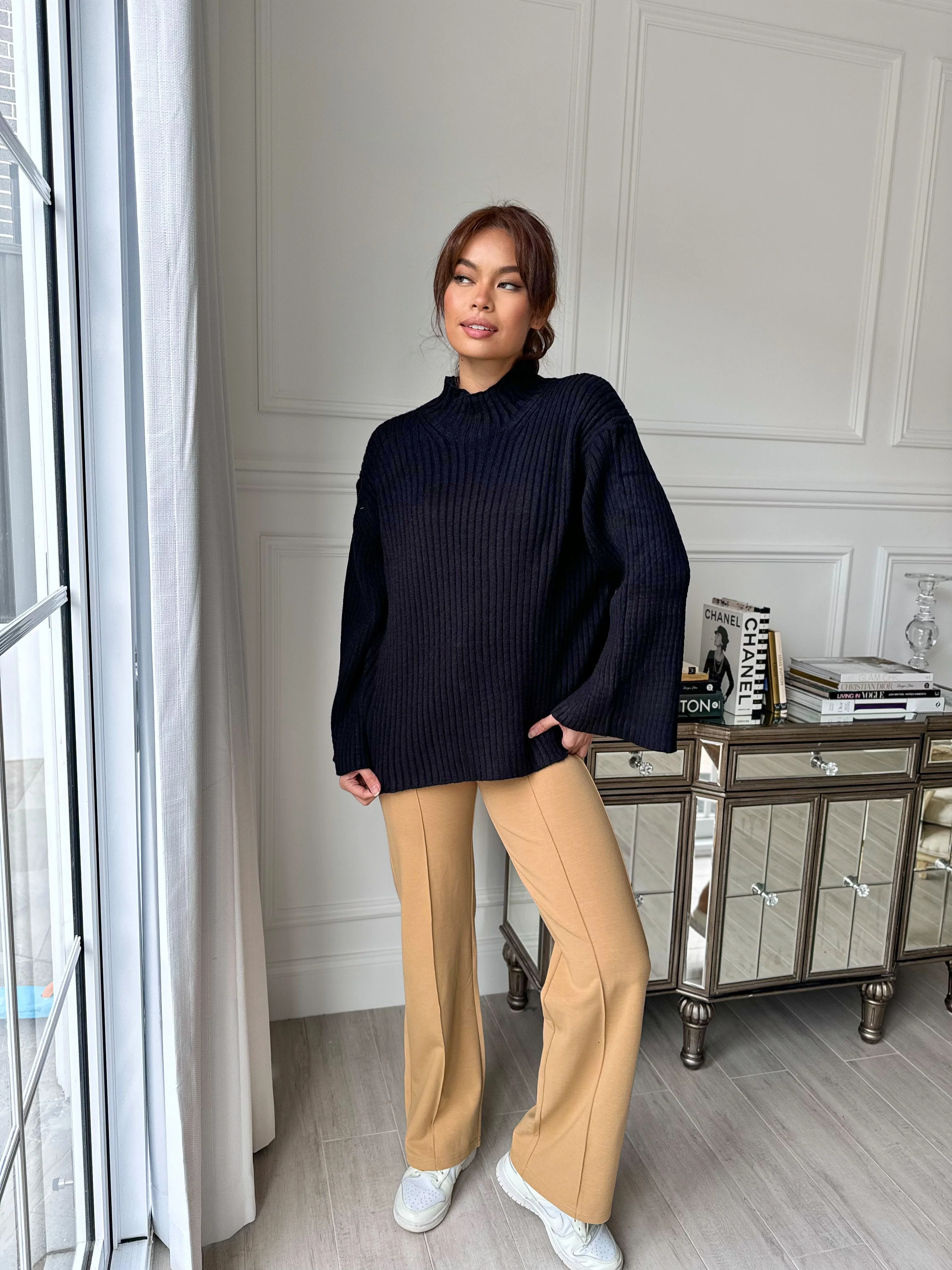 Bell sleeve Knit jumper - Image 2