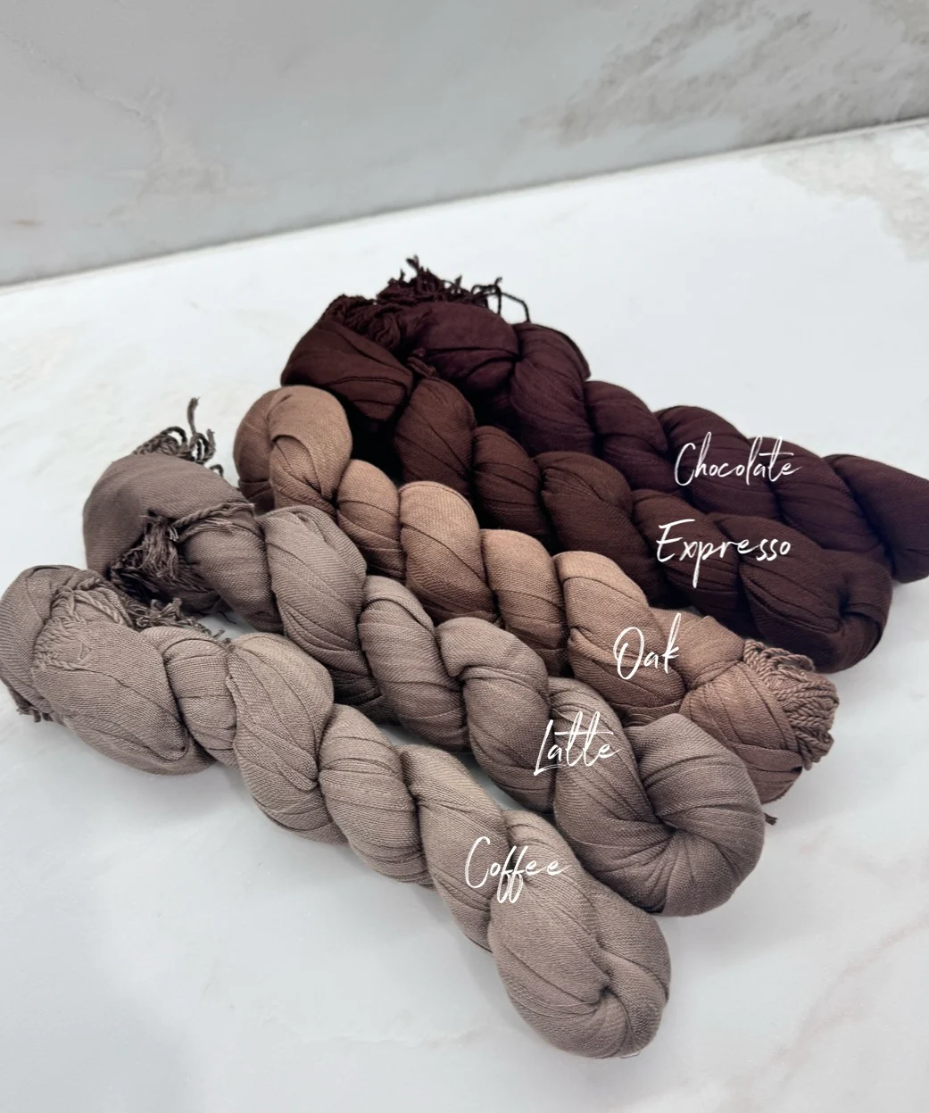 Twisted Tassel Scarf - Image 4
