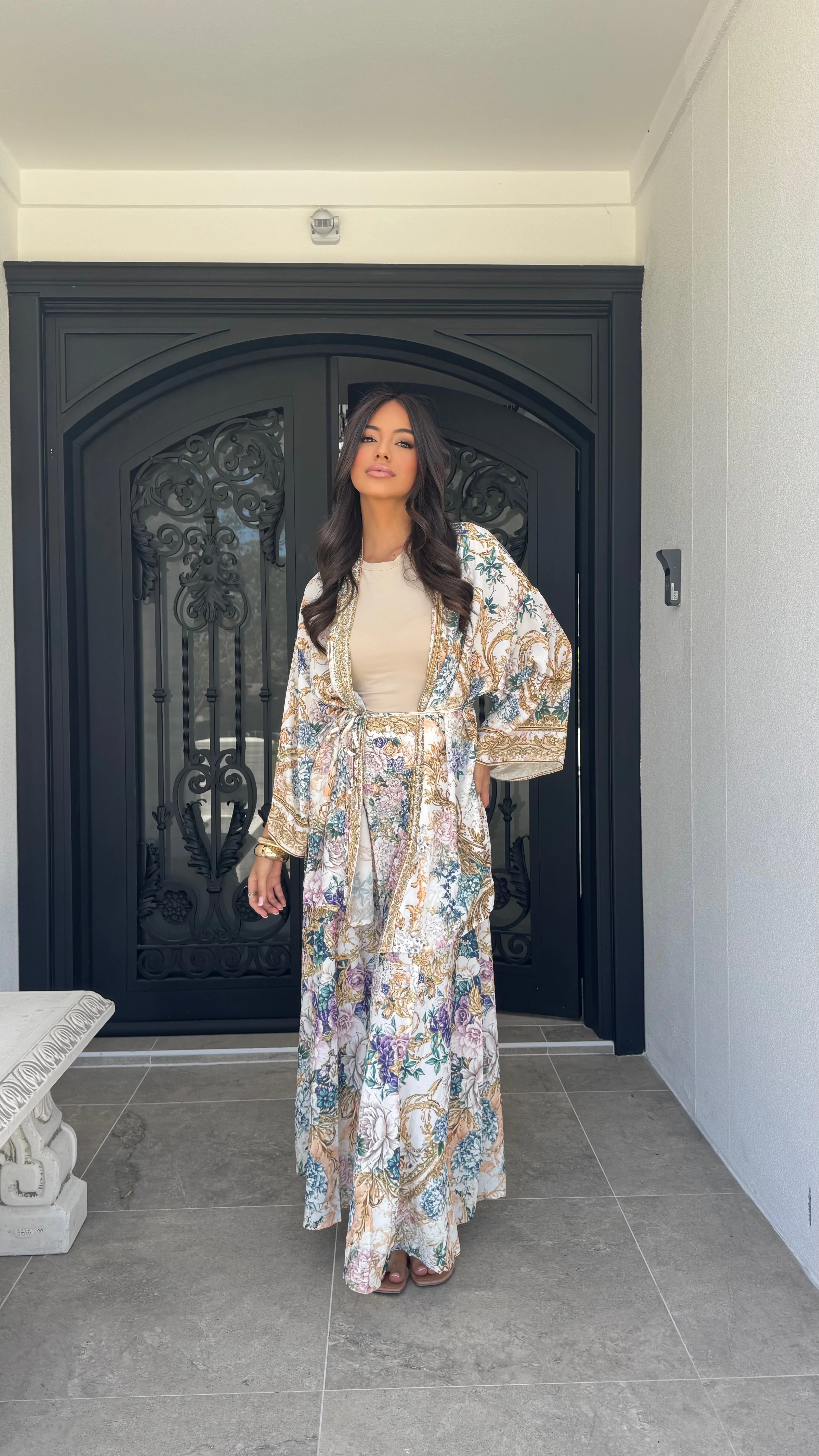 Garden embellished skirt - Image 2