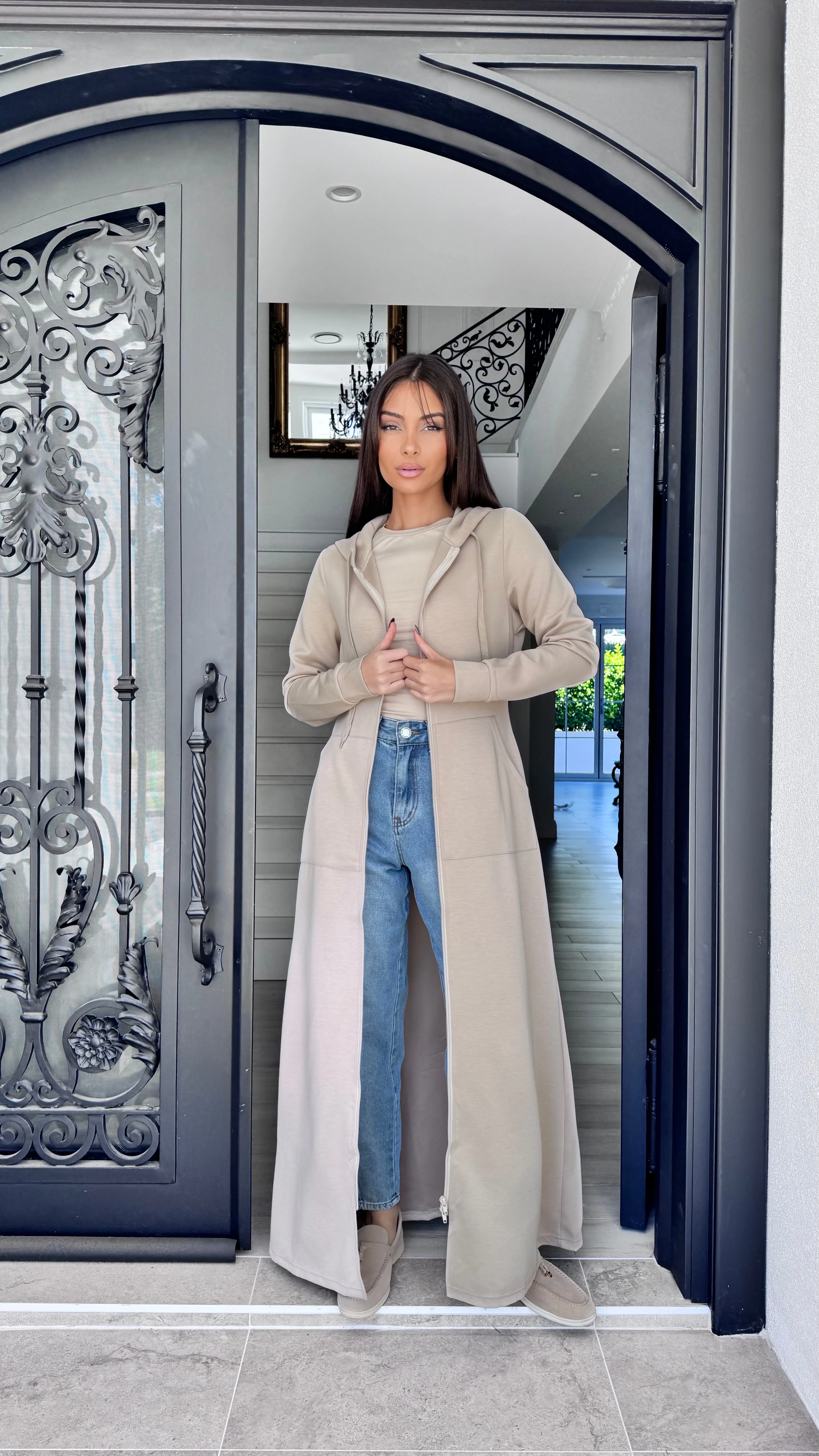 Hooded maxi jacket - Image 6