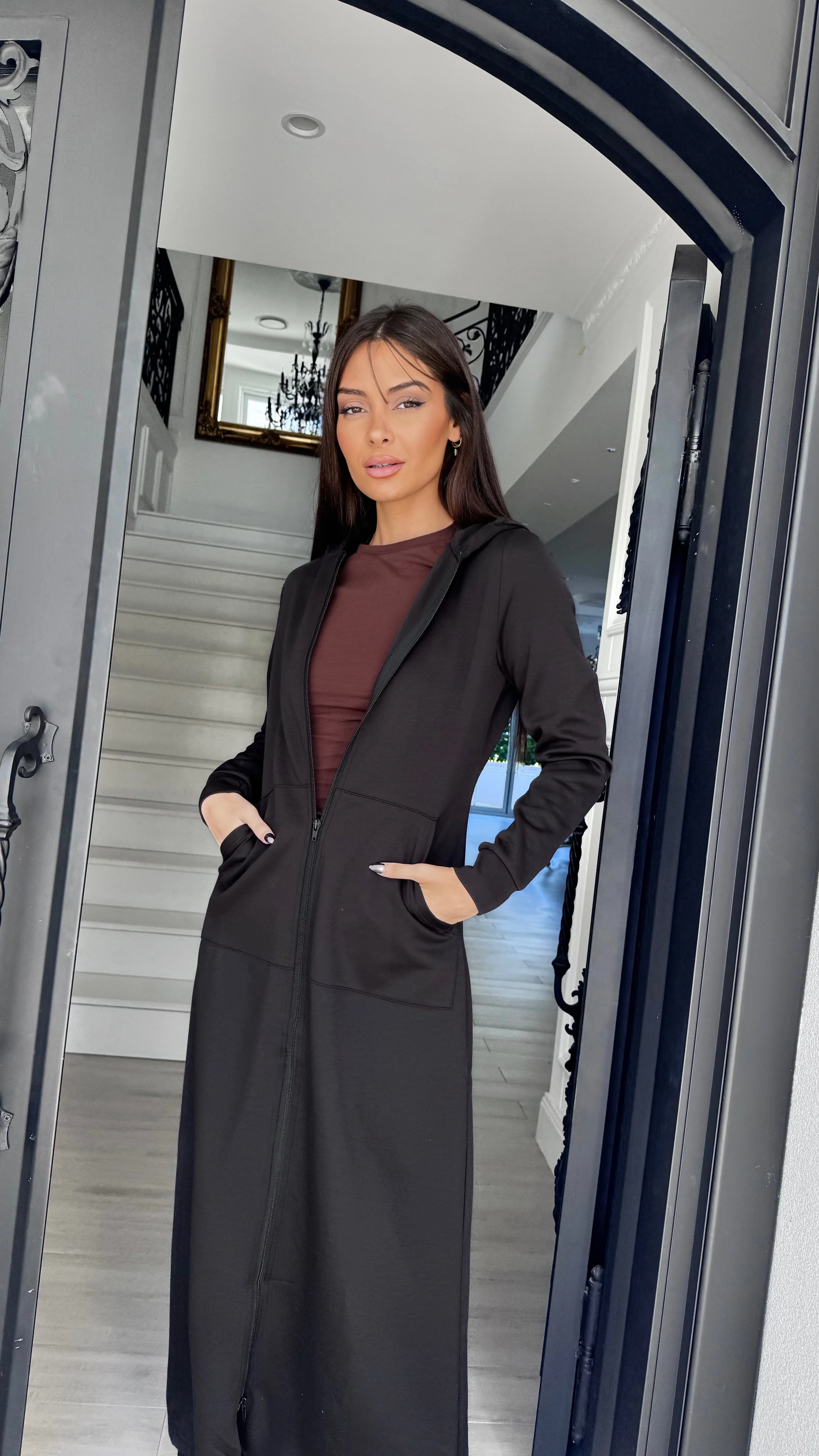 Hooded maxi jacket - Image 8