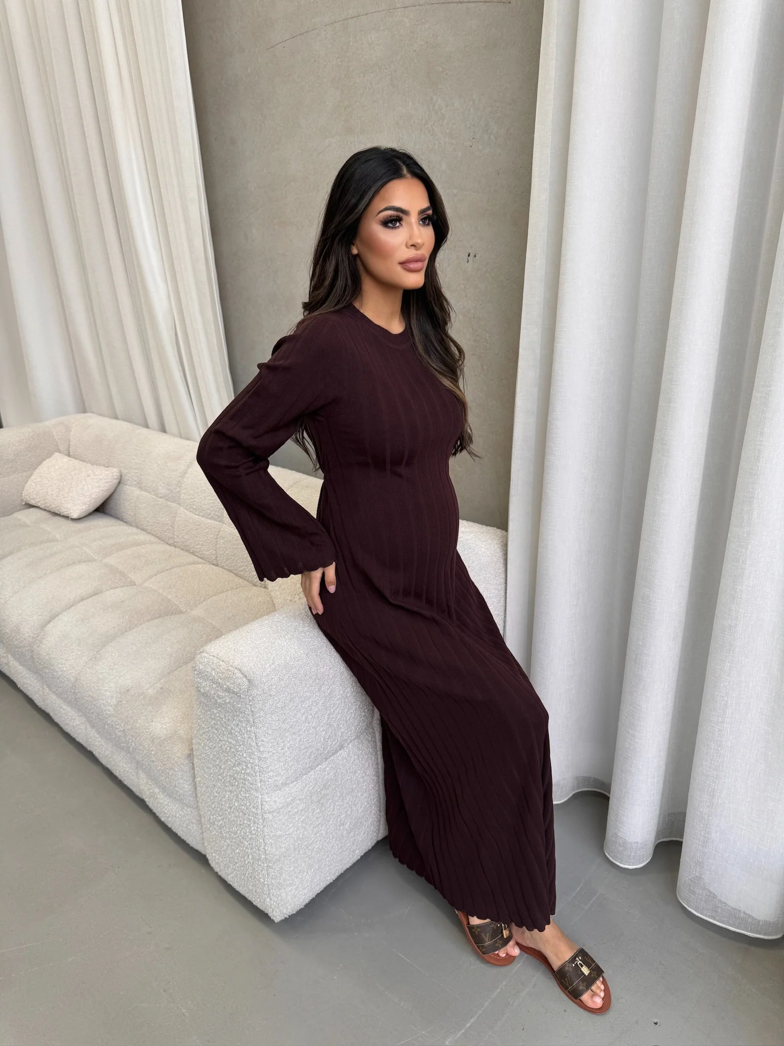 Miorah bell sleeve Dress - Image 11