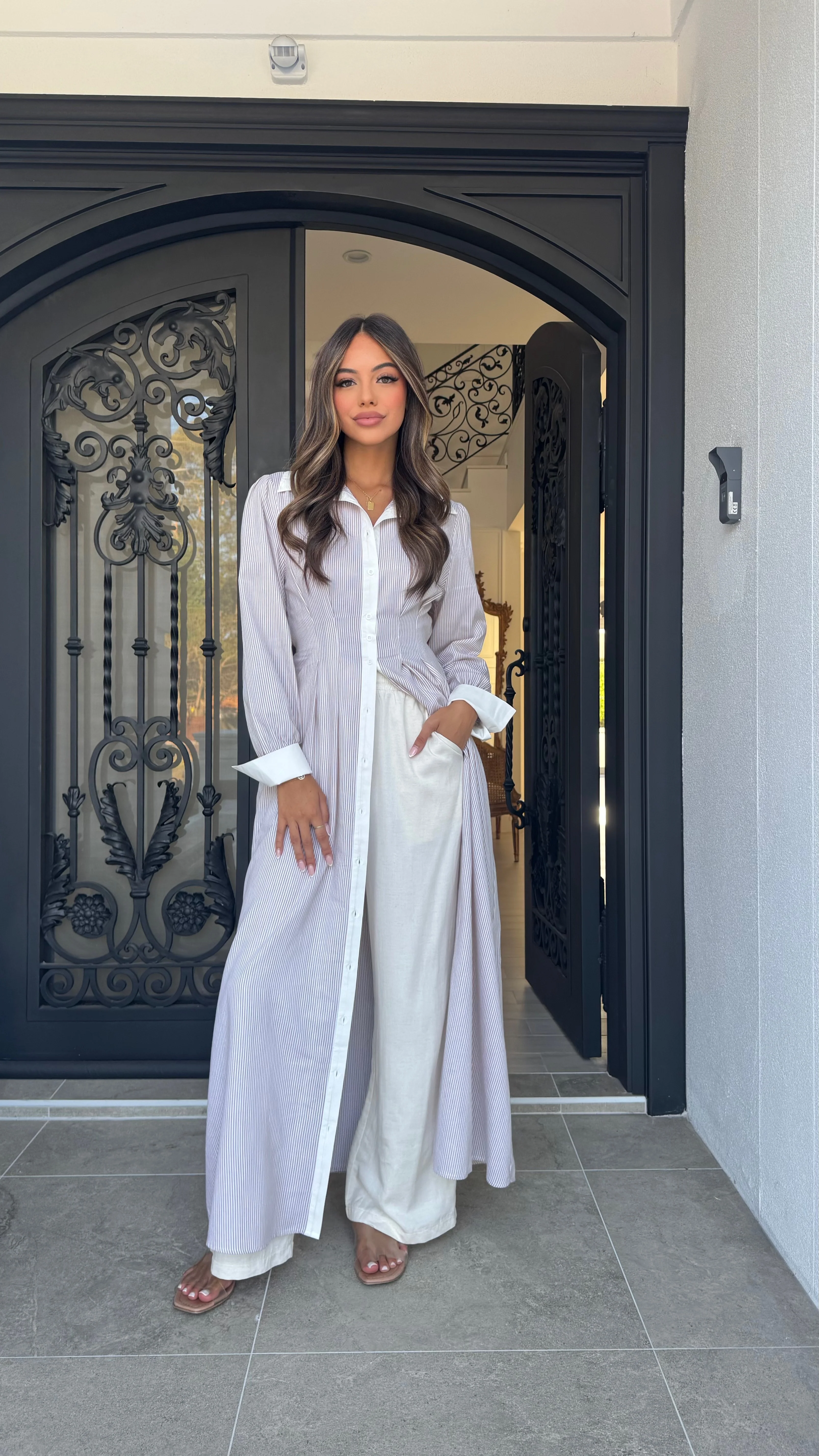 Pinstripe maxi - Image 6