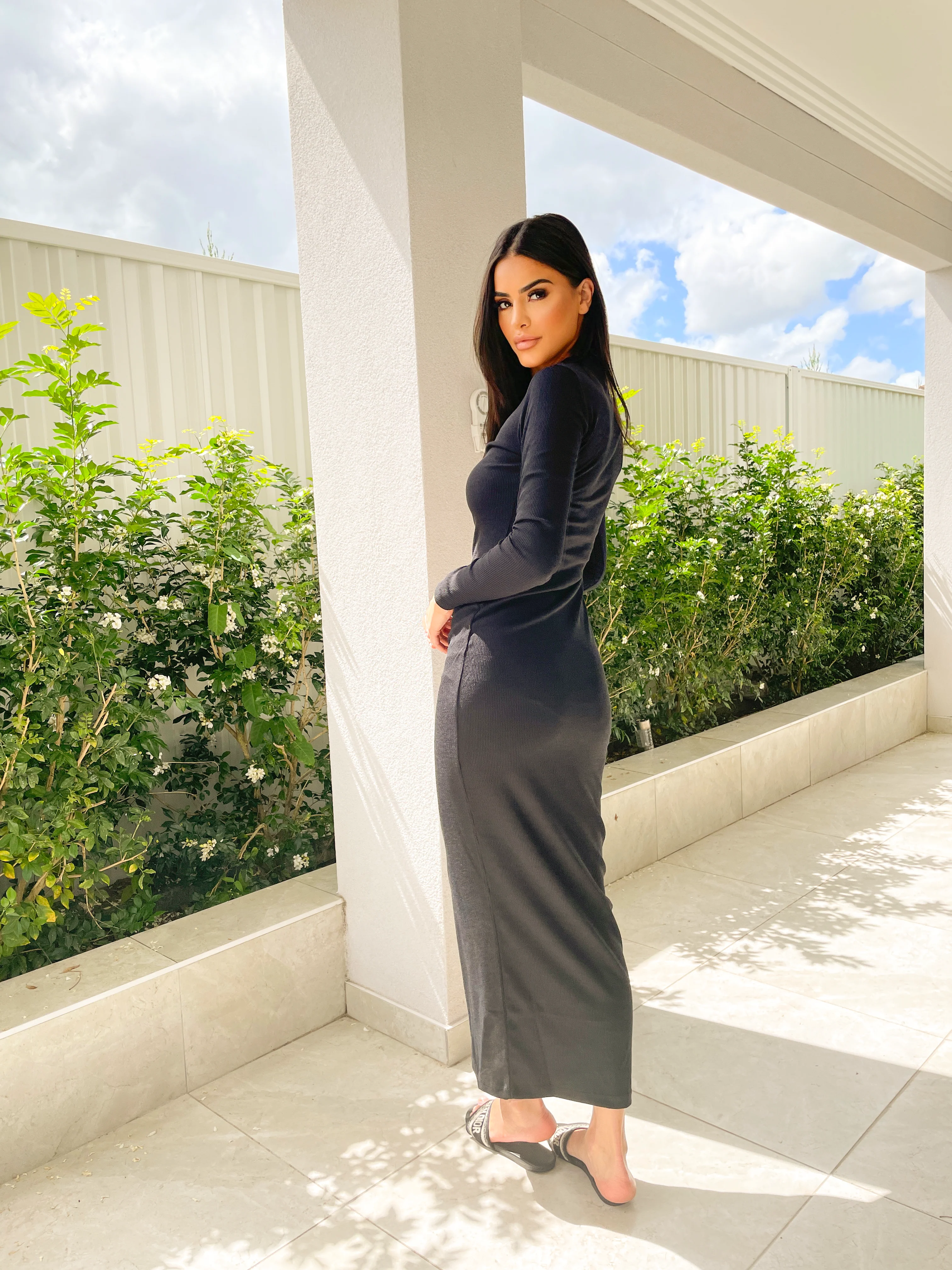 Rib Body Dress - Image 9