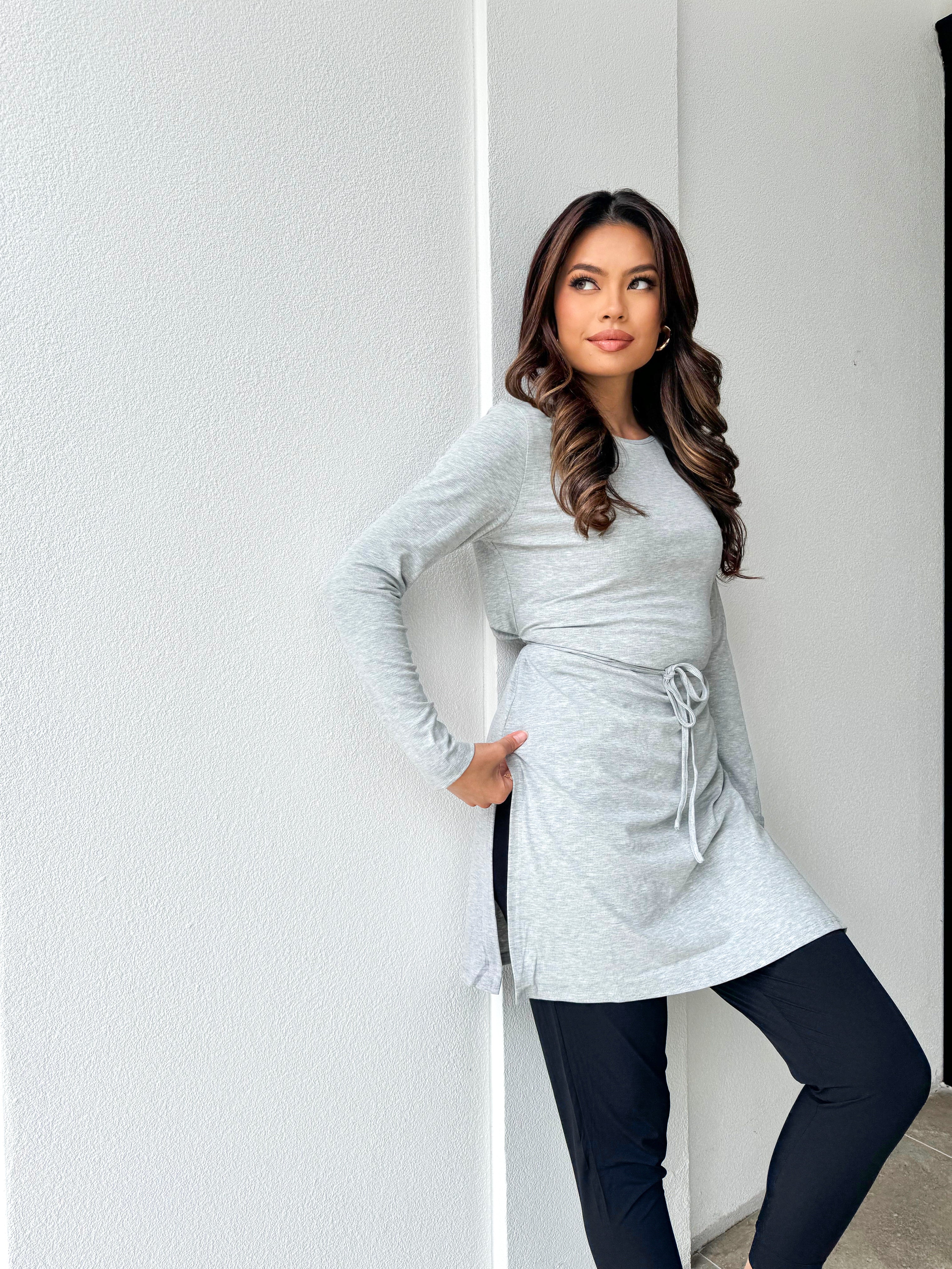 Ribbed split tunic - Image 6