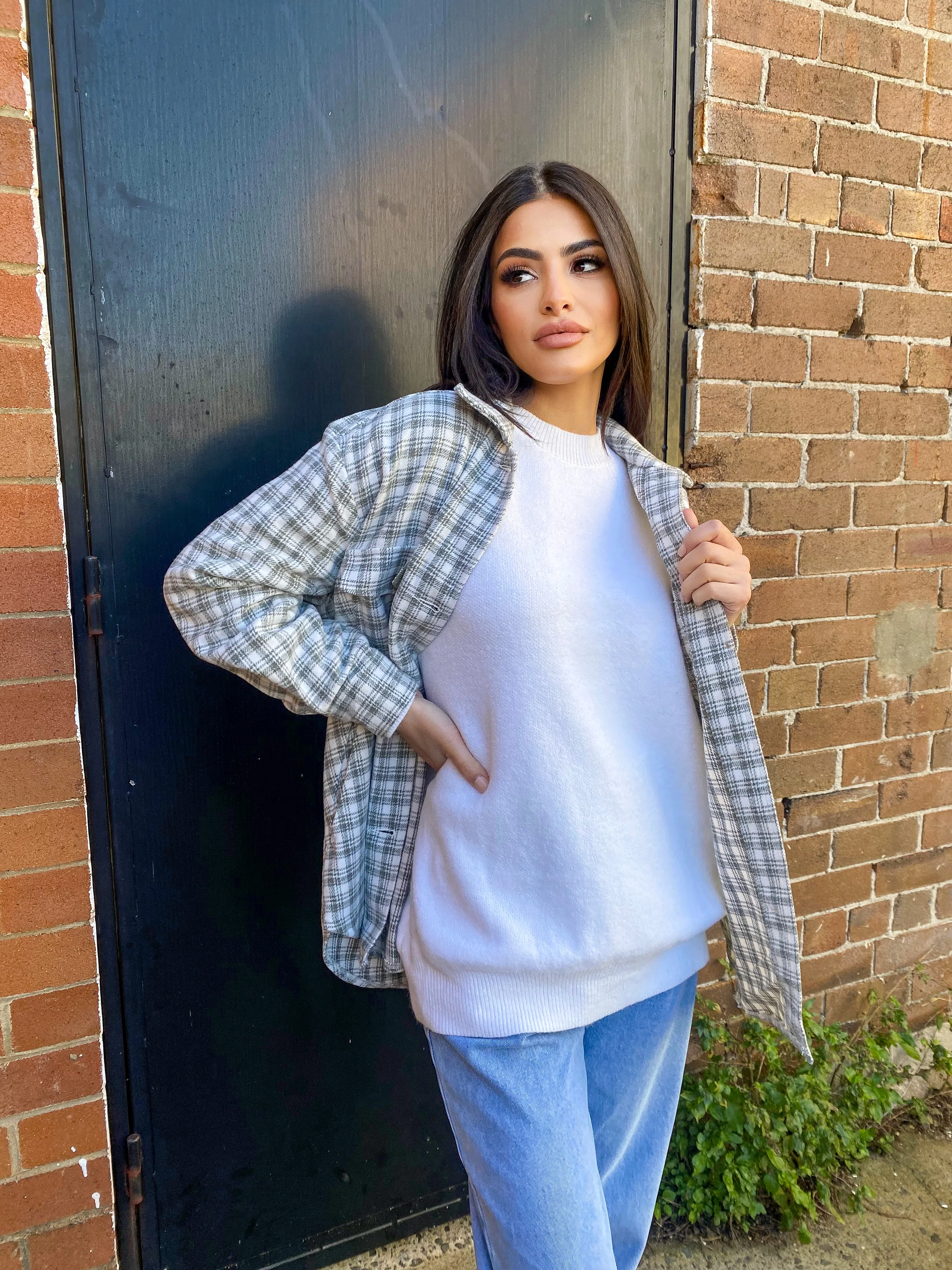 Stripe Shacket shirt - Image 9