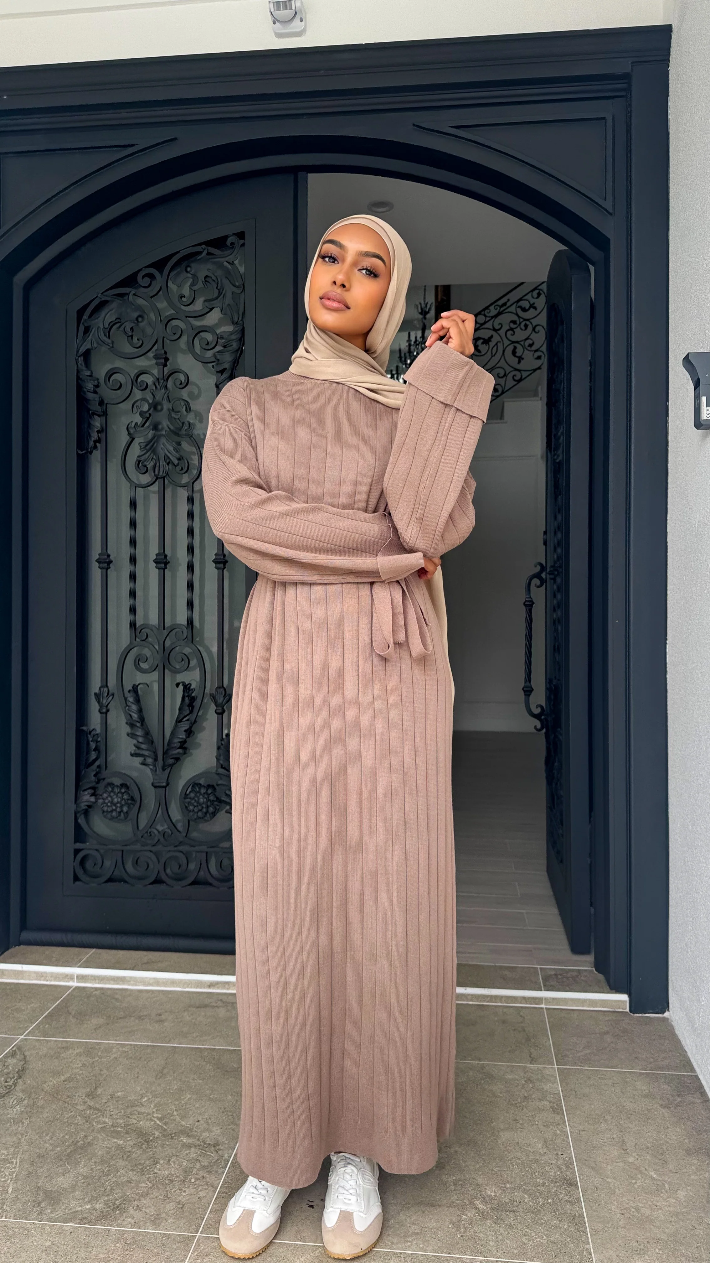 Knit Sweater Dress - Image 12