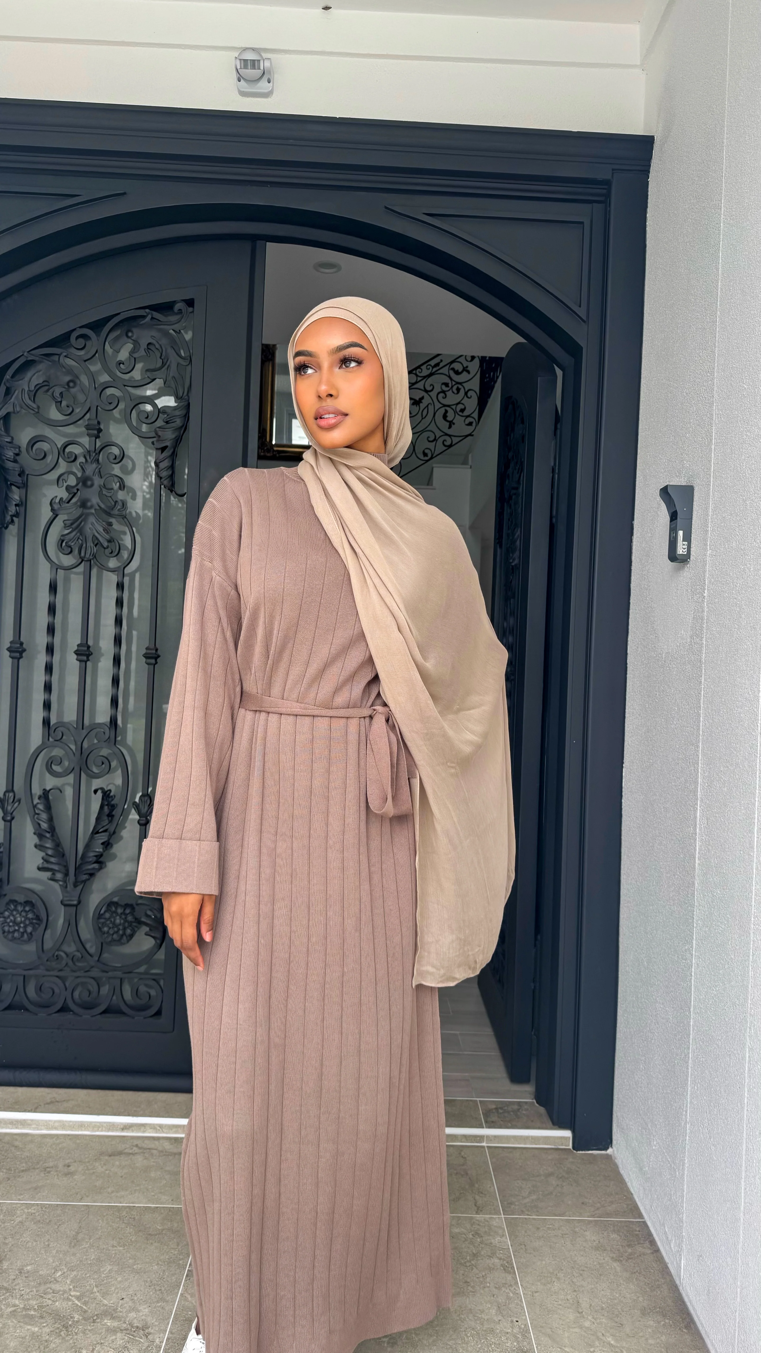 Knit Sweater Dress - Image 14