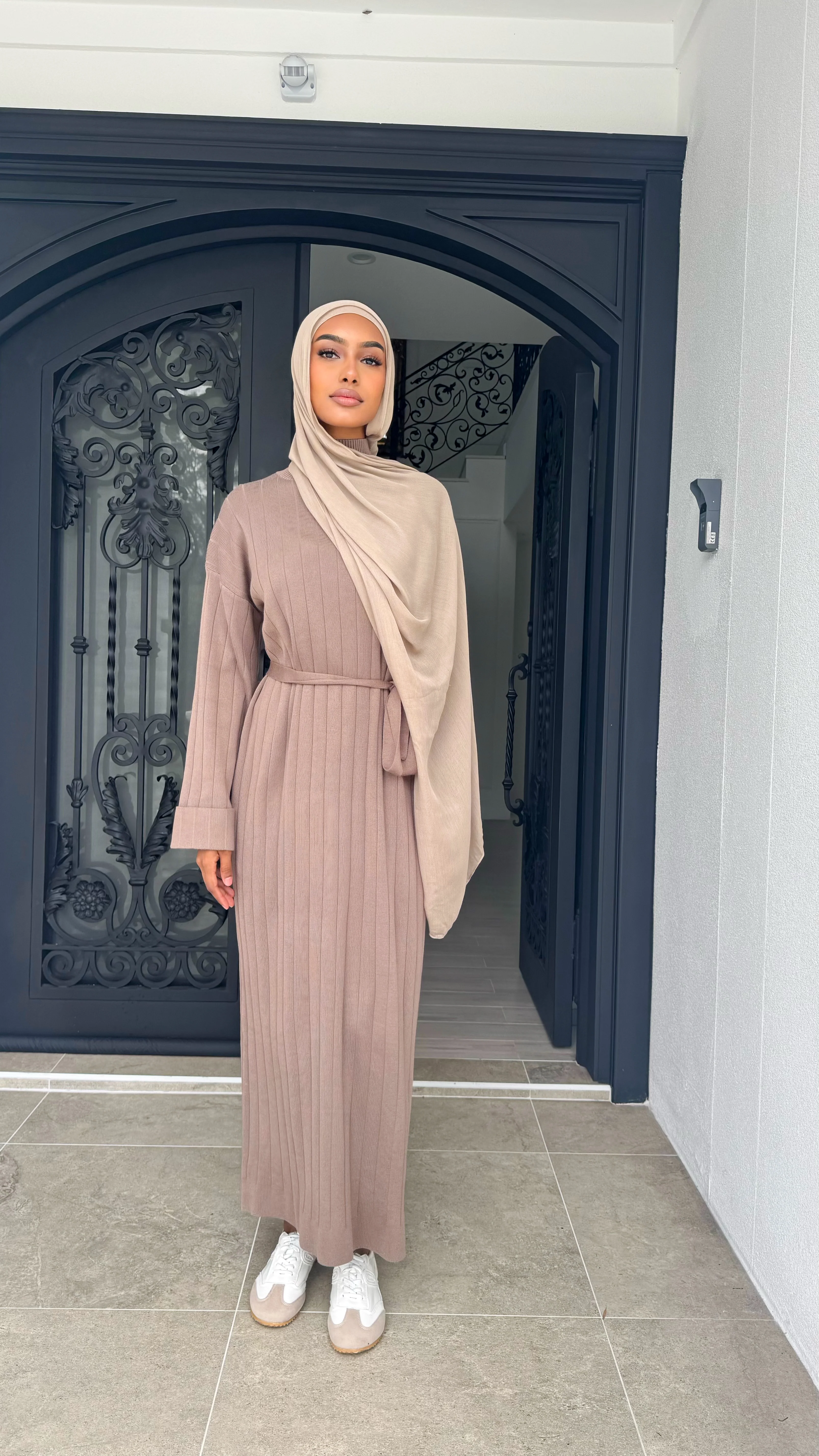 Knit Sweater Dress - Image 16