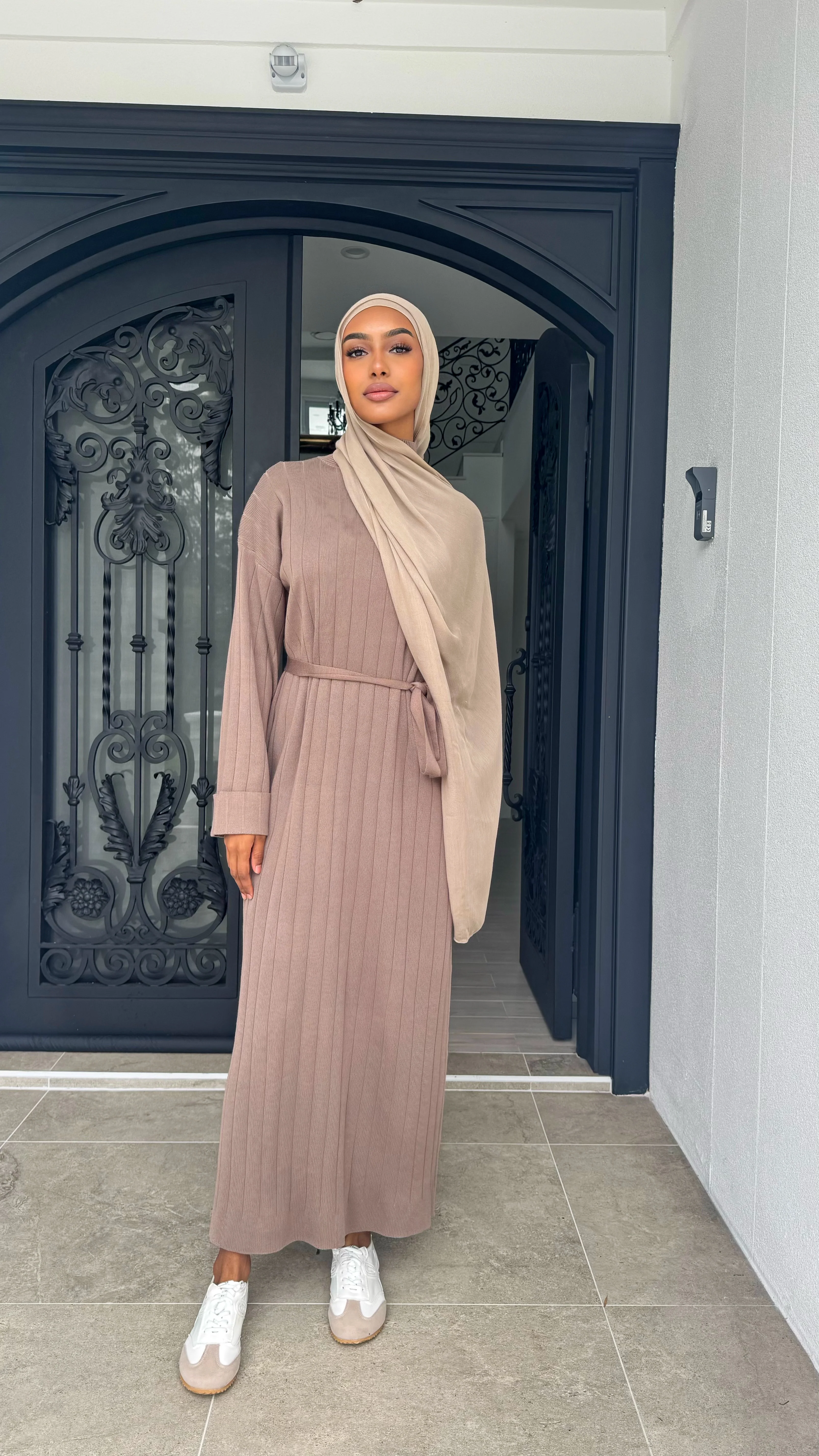 Knit Sweater Dress - Image 17
